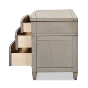 Dauphin - 3 Drawer Accent End Table - R&R Furniture Gallery (Fountain Valley, CA)