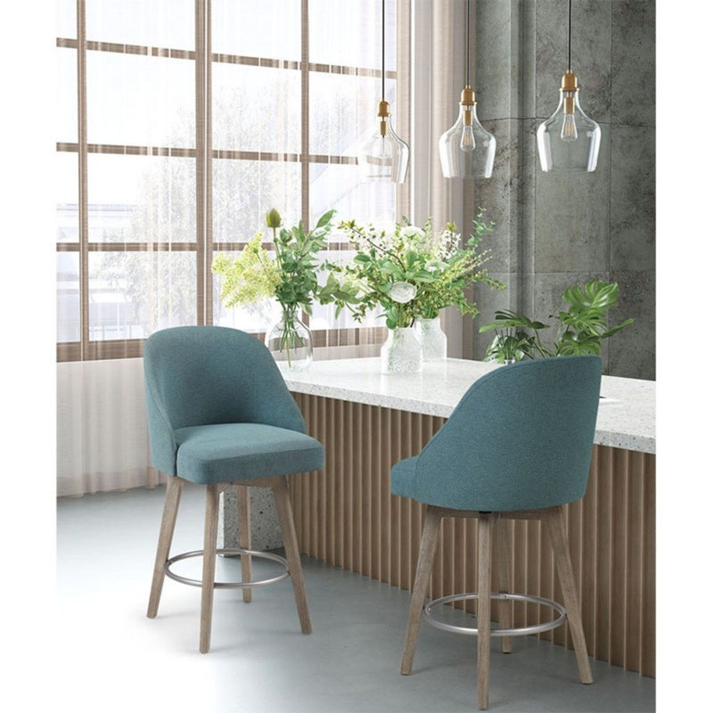 Pearce - Bar Stool With Swivel Seat - R&R Furniture Gallery (Fountain Valley, CA)