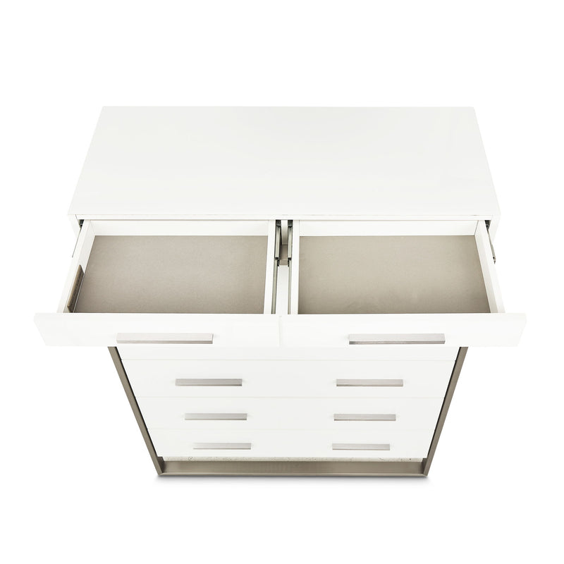 Marquee - 7-Drawer Chest - Cloud White - R&R Furniture Gallery (Fountain Valley, CA)