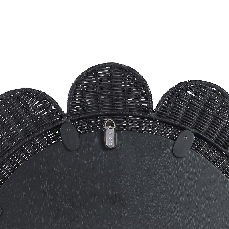 Coralie - Rattan Round Mirror - R&R Furniture Gallery (Fountain Valley, CA)