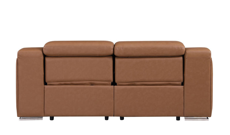 1116 - 2-Piece Modular Power Reclining Loveseat In With 2 Power Recliners & Power Headrests