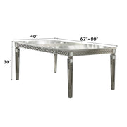 Kacela - Dining Table - Mirrored & Champagne - R&R Furniture Gallery (Fountain Valley, CA)