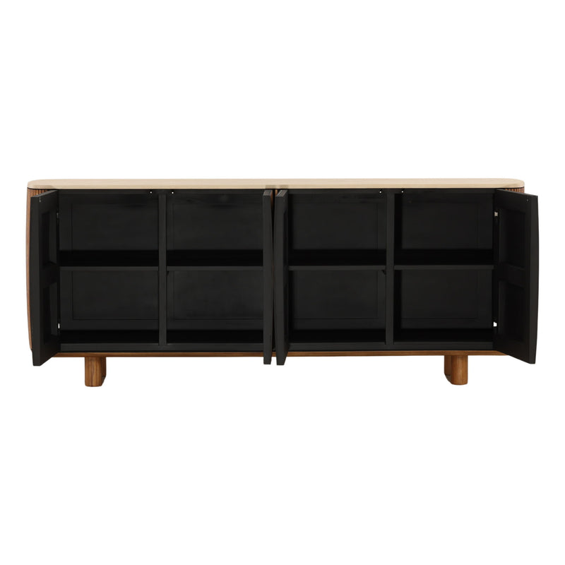 Atria - Sideboard - Sand And Brown