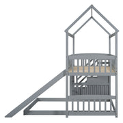 House Bunk Bed With Slide - R&R Furniture Gallery (Fountain Valley, CA)