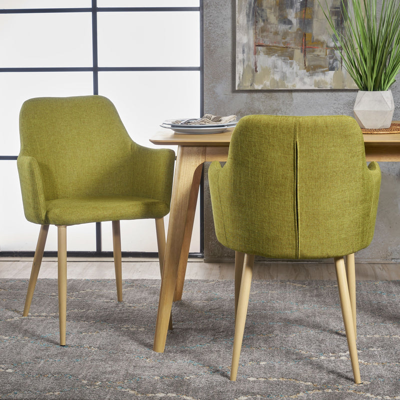 Elegant Dining Chair With Contoured Support - R&R Furniture Gallery (Fountain Valley, CA)