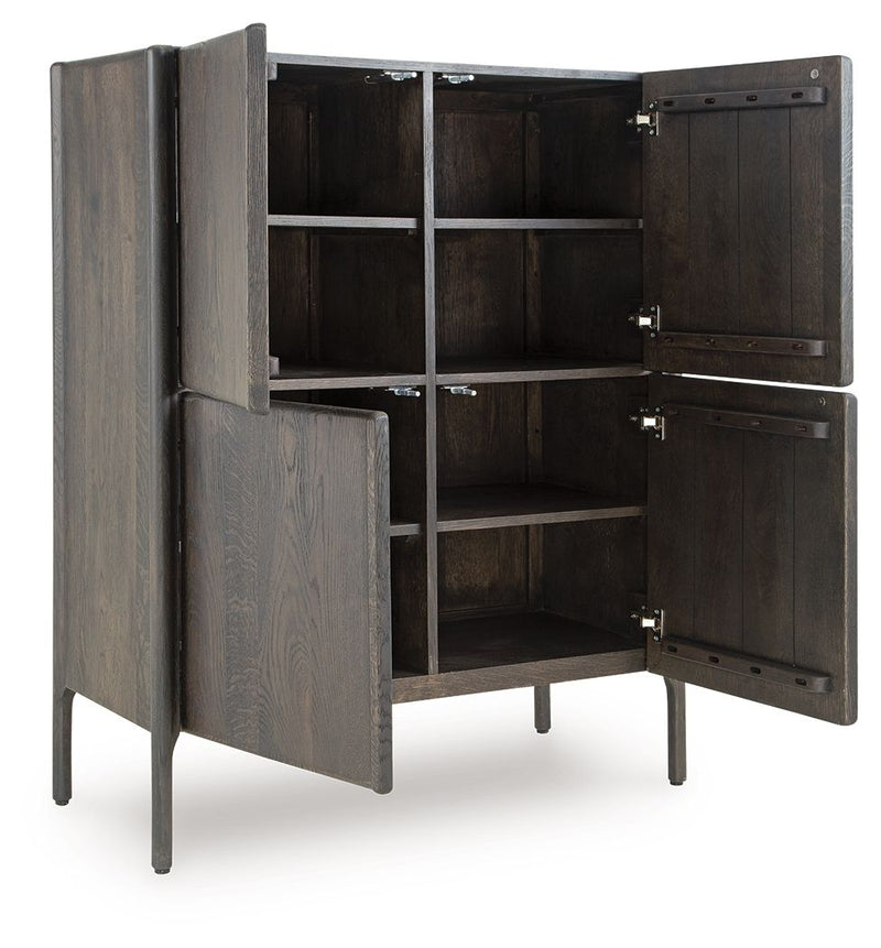 Orsonal - Accent Cabinet - Espresso Brown - R&R Furniture Gallery (Fountain Valley, CA)