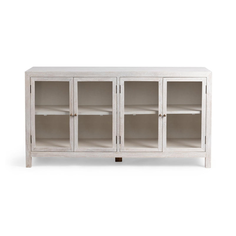 Hera - 4 Door Buffet - Creamwood - R&R Furniture Gallery (Fountain Valley, CA)