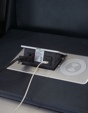 Fyne-dyme - Power Reclining Sofa With Adj Headrest - R&R Furniture Gallery (Fountain Valley, CA)