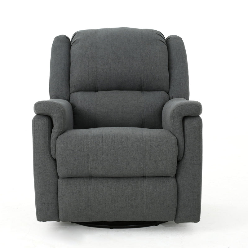 Glider Recliner With Swivel, Manual Reclining Chair - R&R Furniture Gallery (Fountain Valley, CA)