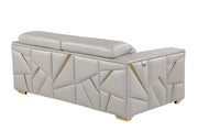 1120 - Leather Loveseat - R&R Furniture Gallery (Fountain Valley, CA)