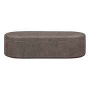 Surraya - Concrete Rounded Coffee Table - R&R Furniture Gallery (Fountain Valley, CA)