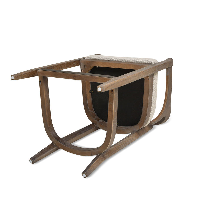 Americana - Mid-Century Modern Cane Back Counter Stool - R&R Furniture Gallery (Fountain Valley, CA)