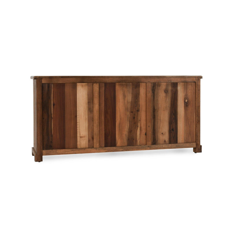 Zion - Wood 4 Door Cabinet - Natural - R&R Furniture Gallery (Fountain Valley, CA)