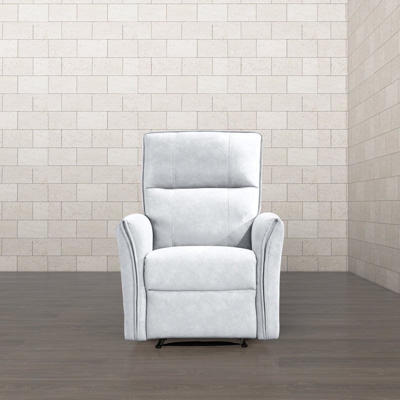 Asheville - Suede Recliner Chair - R&R Furniture Gallery (Fountain Valley, CA)