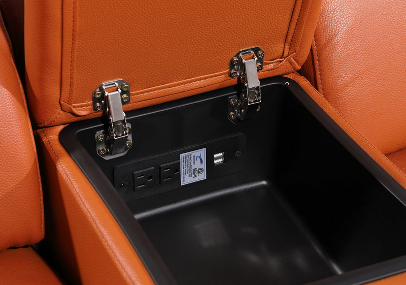1246 - Modular Power Dual Reclining Sofa, Console Loveseat, And Chair Set With Power Headrests