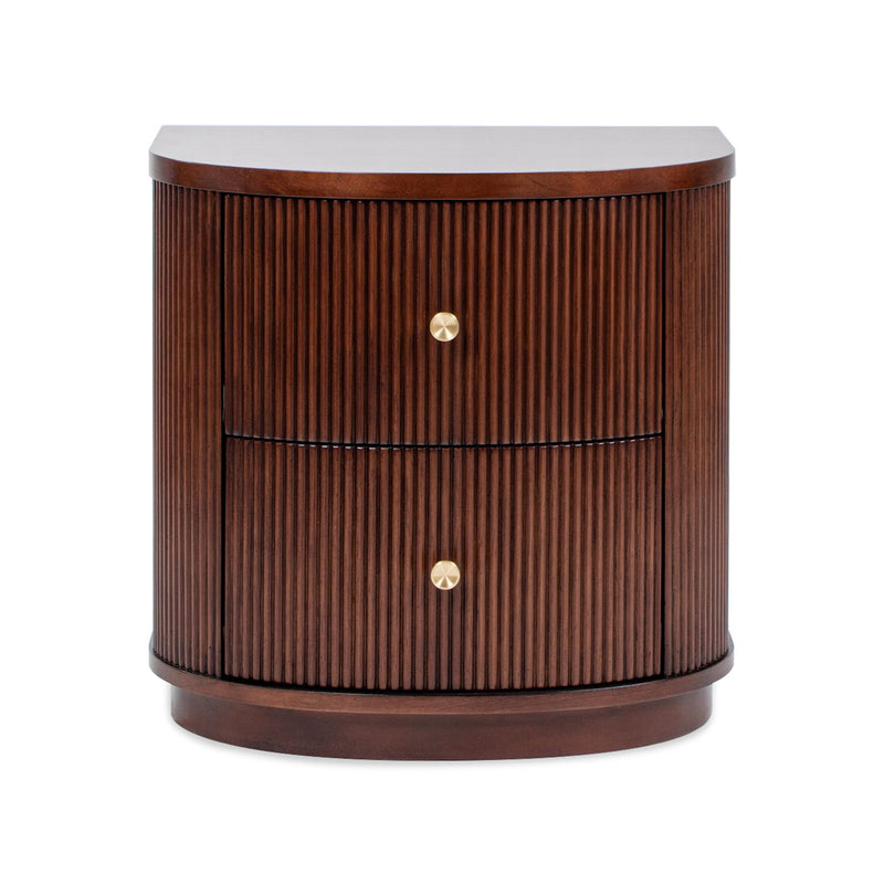 Valentine - 2 Drawer Storage Side Table - R&R Furniture Gallery (Fountain Valley, CA)