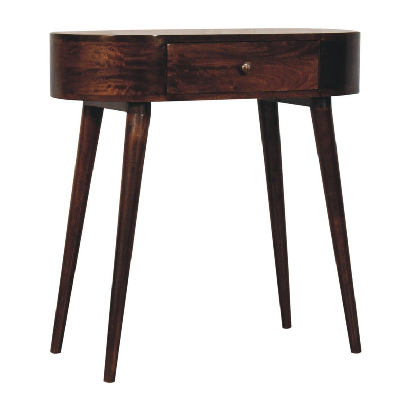 Rounded Wood Table - R&R Furniture Gallery (Fountain Valley, CA)
