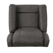 Noble House contemporary swivel glider chair with plush upholstery and modern design, featuring a smooth swivel and recline function.