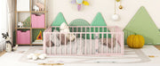 Metal Floor Bed Frame With Fence And Door - R&R Furniture Gallery (Fountain Valley, CA)