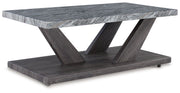 Bensonale - Occasional Table Set (Set of 3) - Brown / Gray - R&R Furniture Gallery (Fountain Valley, CA)