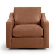 Classic Home Aspen swivel chair with a modern design, featuring a cushioned seat and a swivel base for comfortable seating.