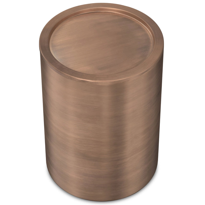 Corbin - Handcrafted Metal Side Table - R&R Furniture Gallery (Fountain Valley, CA)