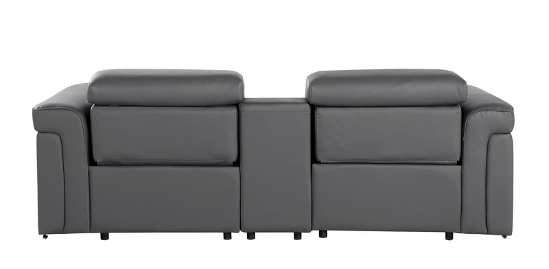 1126 - 3-Piece Modular Power Reclining Loveseat In With 2 Power Recliners & Power Headrests