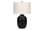 Lighting, Table Lamp, Ceramic, Contemporary - Black / Cream - R&R Furniture Gallery (Fountain Valley, CA)