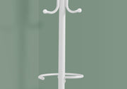 Coat Rack, Hall Tree, Free Standing, Hanging Bar, 6 Hooks, Entryway, Contemporary & Modern - R&R Furniture Gallery (Fountain Valley, CA)