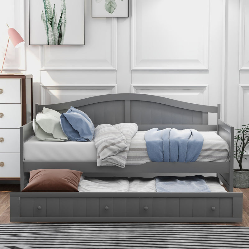 Wooden Daybed, Sofa Bed, No Box Spring Needed - R&R Furniture Gallery (Fountain Valley, CA)