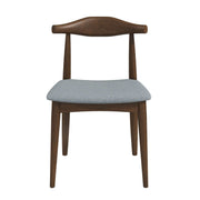 Brooklyn - Dining Chairs (Set of 2) - Gray - R&R Furniture Gallery (Fountain Valley, CA)