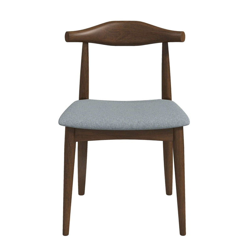 Brooklyn - Dining Chairs (Set of 2) - Gray - R&R Furniture Gallery (Fountain Valley, CA)
