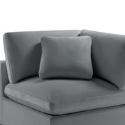 Caylie - Modular 5 Piece Sectional - Charcoal - R&R Furniture Gallery (Fountain Valley, CA)