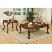 Dresden - 20" Coffee Table - Cherry Oak - R&R Furniture Gallery (Fountain Valley, CA)
