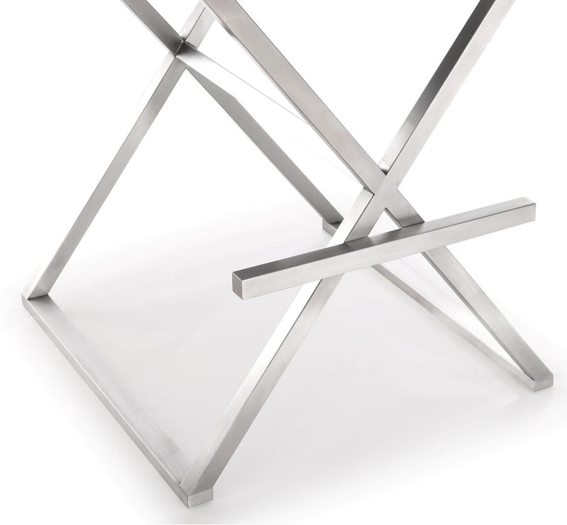 Director - Stainless Steel Barstool - R&R Furniture Gallery (Fountain Valley, CA)