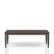 Extendable Dining Table - Coffee - R&R Furniture Gallery (Fountain Valley, CA)