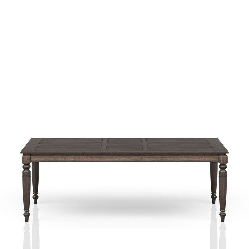 Extendable Dining Table - Coffee - R&R Furniture Gallery (Fountain Valley, CA)
