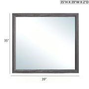 Glasgow - Mirror With Minimalist Design And Low Distortion Glass - R&R Furniture Gallery (Fountain Valley, CA)