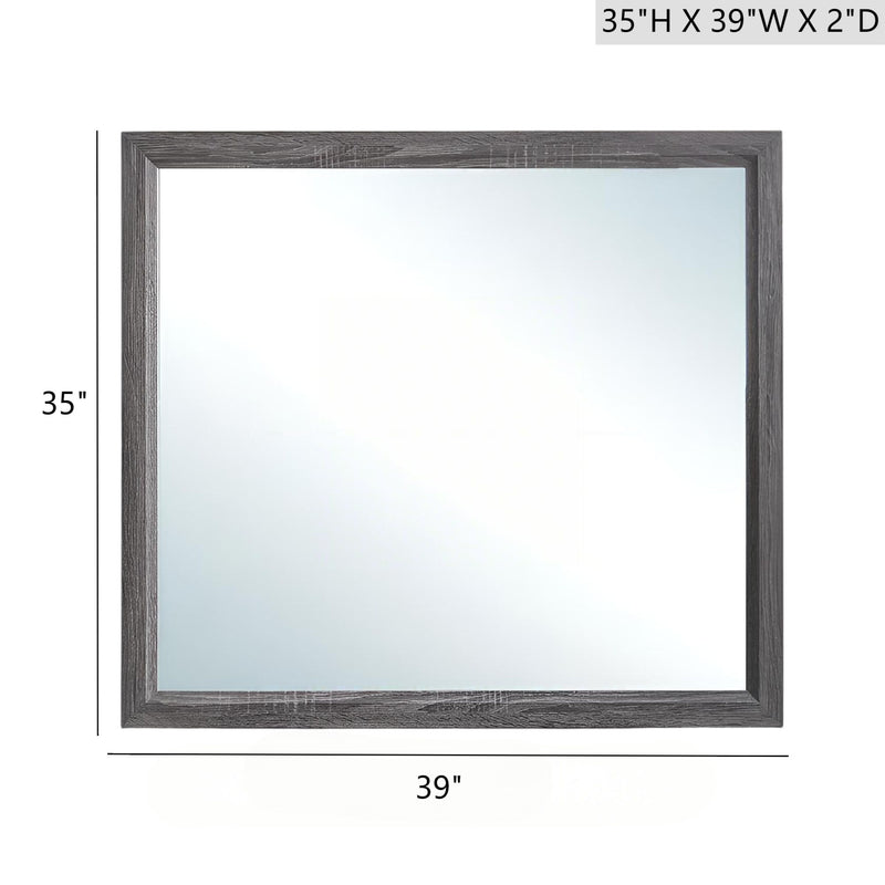 Glasgow - Mirror With Minimalist Design And Low Distortion Glass - R&R Furniture Gallery (Fountain Valley, CA)