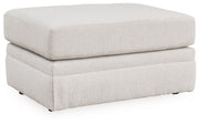 Maitelynn - Ottoman - Chalk - R&R Furniture Gallery (Fountain Valley, CA)