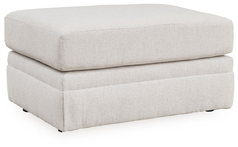 Maitelynn - Ottoman - Chalk - R&R Furniture Gallery (Fountain Valley, CA)