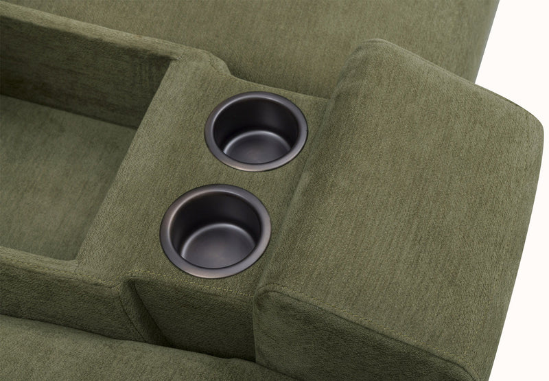Traxton - Power Zero Gravity Tilt Console Loveseat