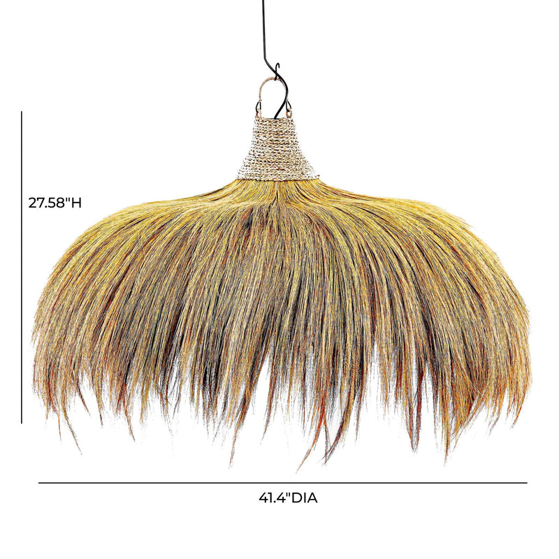 Serengeti - Large Pendant Lamp - Natural - R&R Furniture Gallery (Fountain Valley, CA)
