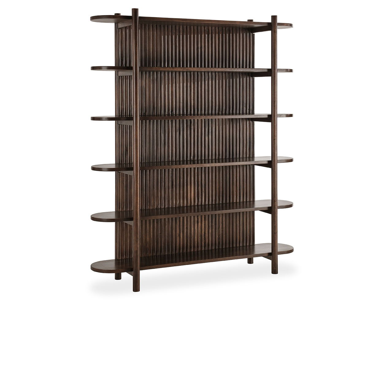 Redford - Tall Bookcase - Bark Brown - R&R Furniture Gallery (Fountain Valley, CA)