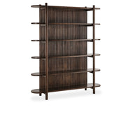 Redford - Tall Bookcase - Bark Brown - R&R Furniture Gallery (Fountain Valley, CA)
