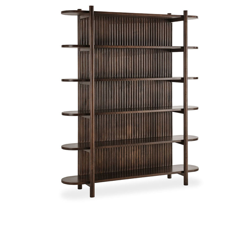 Redford - Tall Bookcase - Bark Brown - R&R Furniture Gallery (Fountain Valley, CA)
