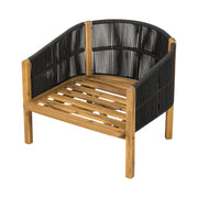 Grotta - Outdoor Wood Club Chair (Set of 2) - R&R Furniture Gallery (Fountain Valley, CA)