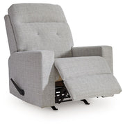 Skillins - Rocker Recliner - Stone - R&R Furniture Gallery (Fountain Valley, CA)