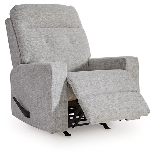 Skillins - Rocker Recliner - Stone - R&R Furniture Gallery (Fountain Valley, CA)
