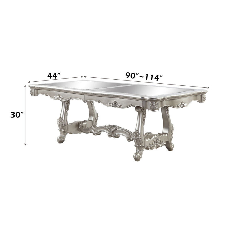 Bently - 30" Dining Table - Champagne - R&R Furniture Gallery (Fountain Valley, CA)